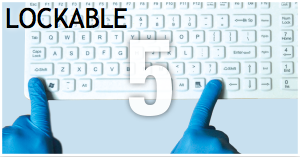 feature 5 lockable Man Machine logo hygienic waterproof keyboards mice clean with alcohol clean with chloride silent typing use keyboard in hospital