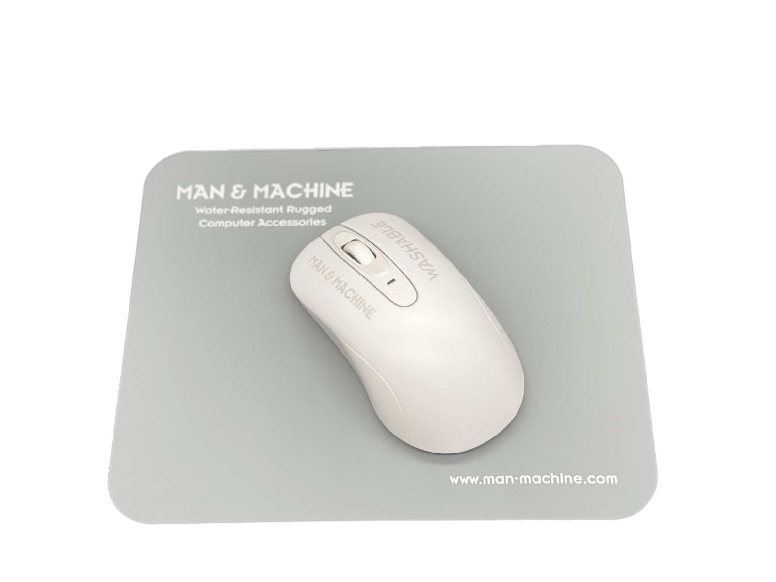 Washable Mouse Pad Man & Machine™ Washable Keyboards, Mice & Privacy