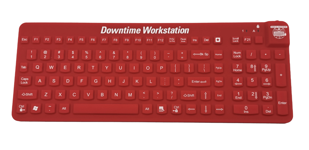 E Cool Keyboard — Red