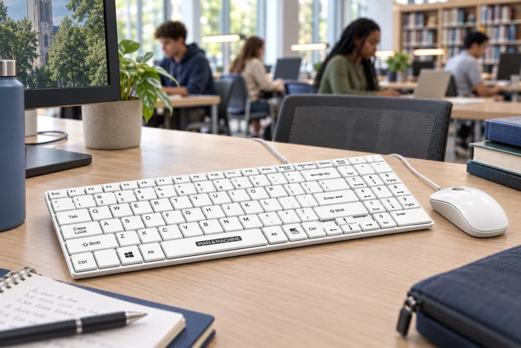 Shared computer workstation in a modern education environment