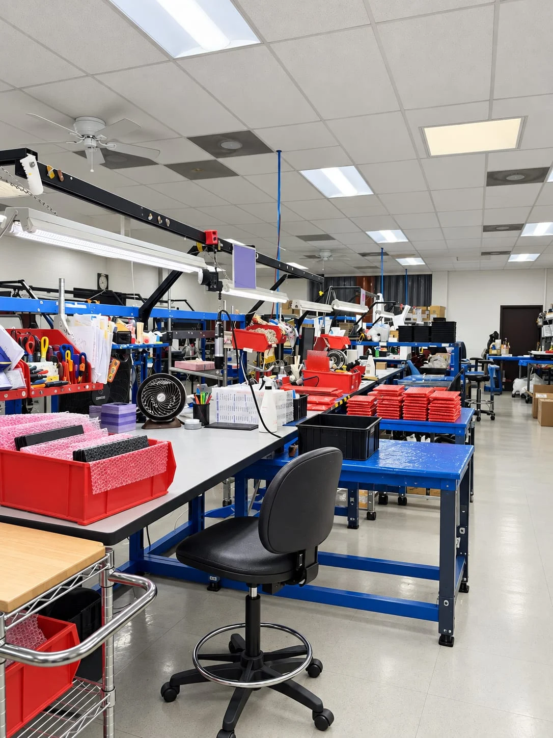 MMI keyboard production workstations in Maryland