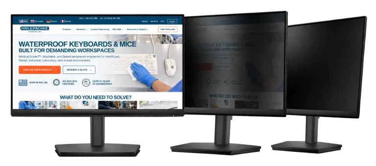 Samsung Monitor W/ Private Eye